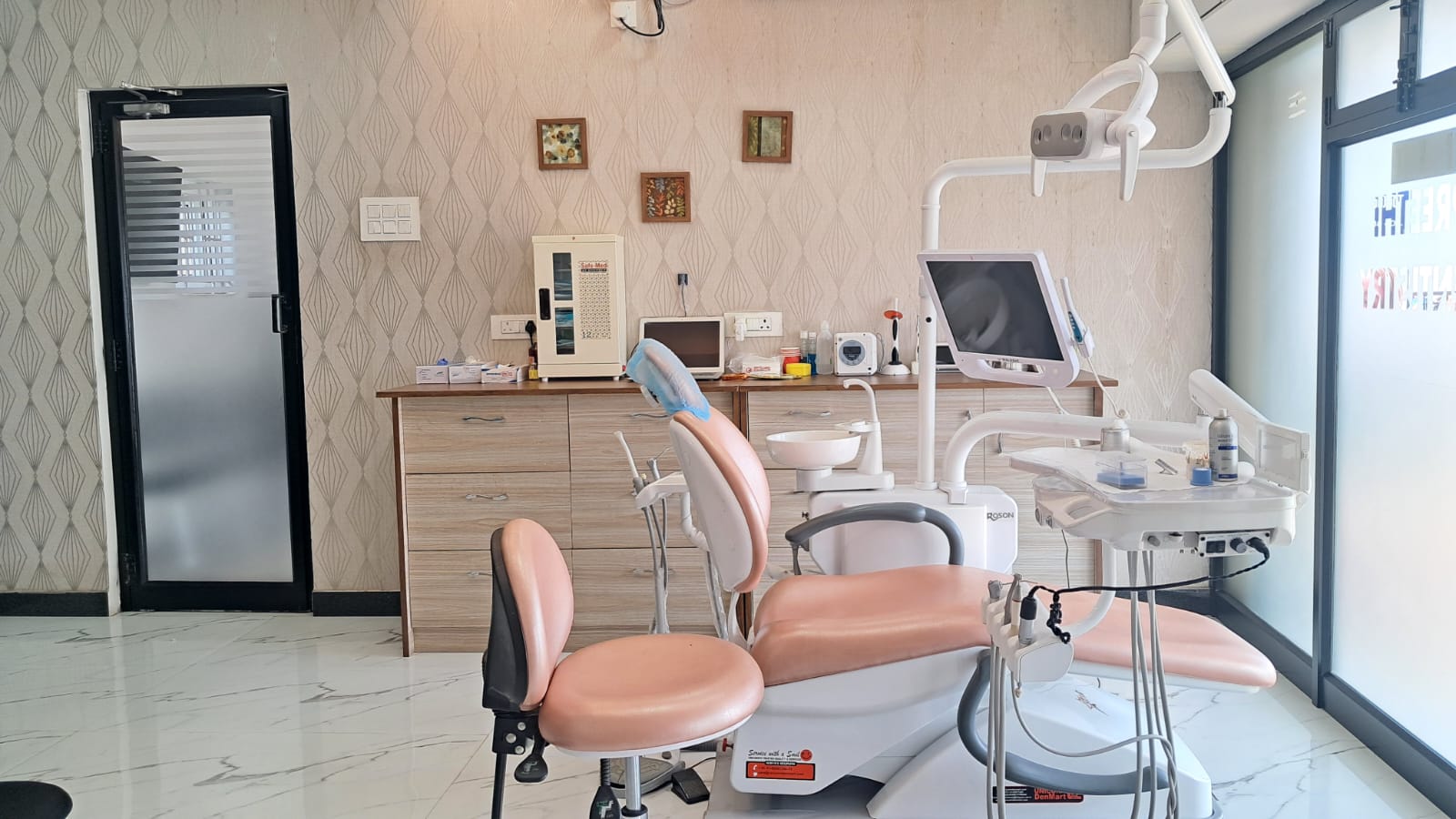 Modern dental clinic interior